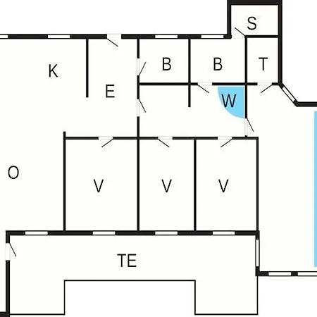 8 Person In Fjerritslev-by Traum 度假居
